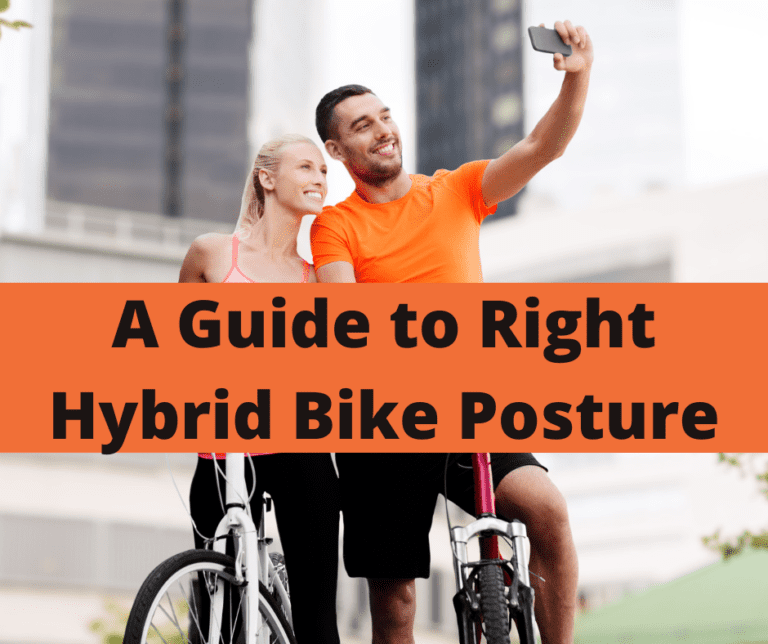 A Guide to Right Hybrid Bike Posture How to Sit on the Bike for