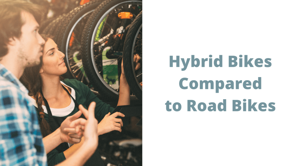 speed difference between hybrid and road bike