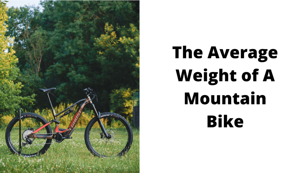The Average Weight of A Mountain Bike