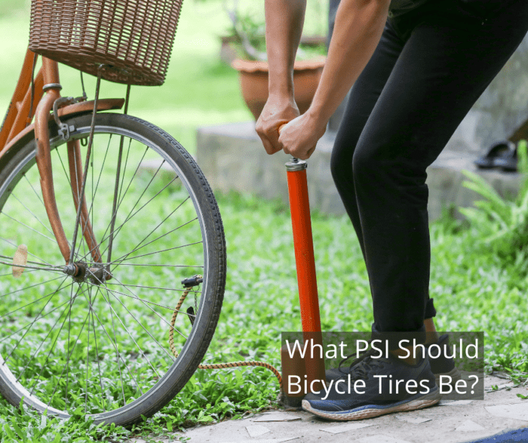 how much psi should bike tires have