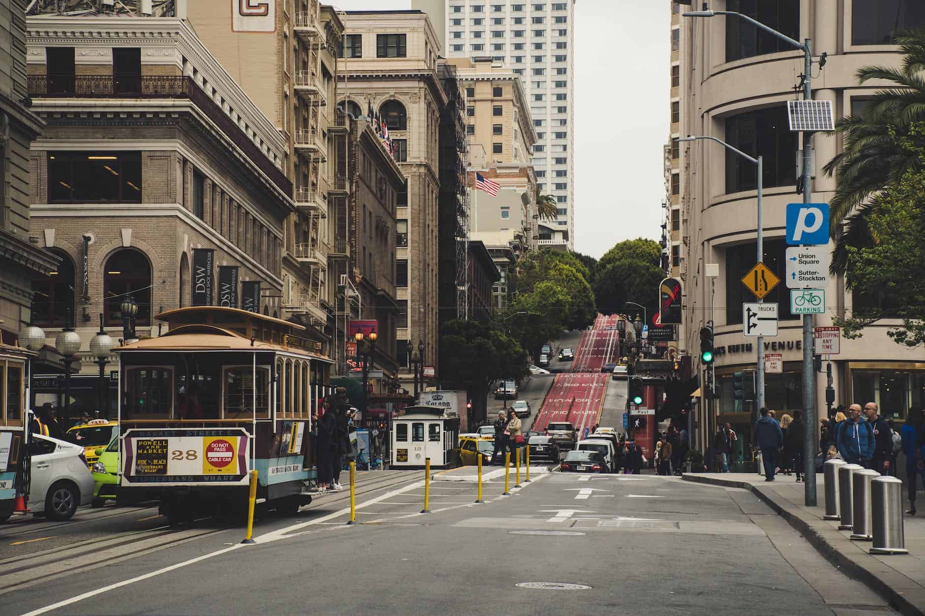 road beside buildings