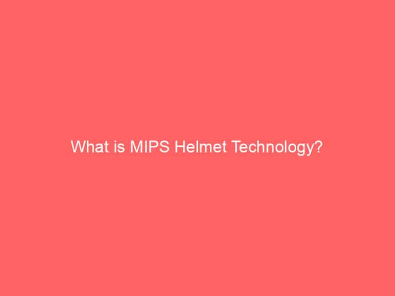 mips technology in helmets