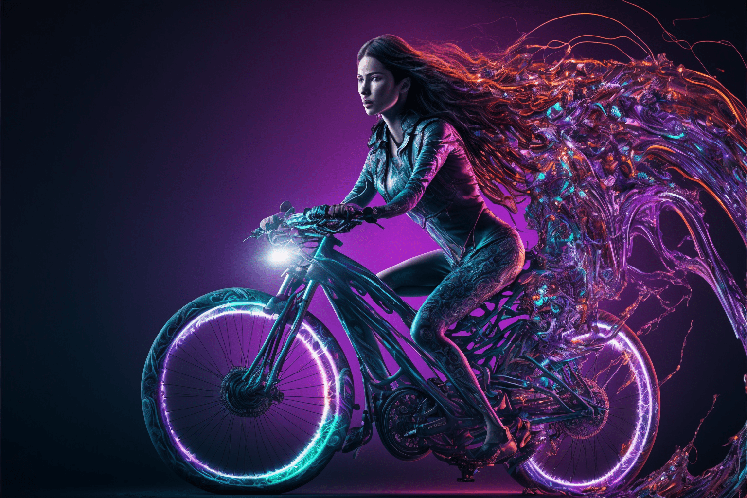 Hybrid Bicycle Flat Iron Bike