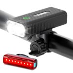 1200 Lumens Bike Lights Review: Rechargeable, Super Bright + Power Bank