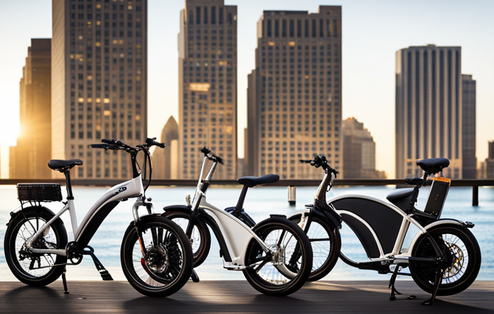 An image showcasing three electric bike kits side by side, each displaying their respective wattages (250W, 500W, and 1000W) prominently