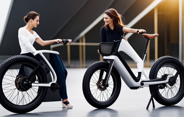 An image showcasing the step-by-step process of charging a Jetson Electric Bike