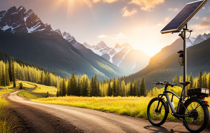 An image capturing the serene beauty of a remote, forested backcountry trail