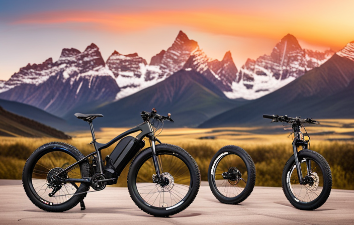 An image capturing the step-by-step process of activating the Vilano Proton Electric Folding Mountain Bike