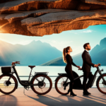 An image showcasing a sleek 48v 1000w electric assist bike cruising along a scenic coastal road, with the rider effortlessly pedaling amidst picturesque cliffs and crystal-clear turquoise waters, highlighting the immense range and freedom offered by this powerful e-bike