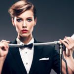 An image showcasing a close-up of a bicycle tire being inflated, with the pump nozzle securely attached to the valve