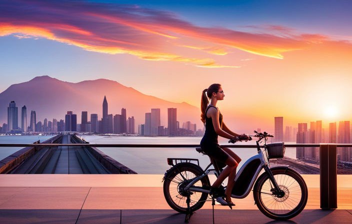 An image showcasing a shiny Genze electric bike battery, neatly displayed against a vibrant backdrop