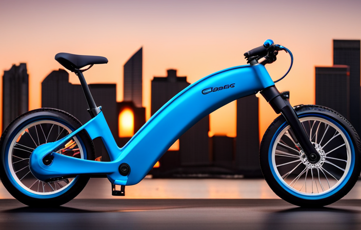 An image featuring a sleek electric bike with a vibrant display panel, surrounded by a diverse range of landscapes - a bustling city street, a serene mountain trail, and a scenic coastal road - symbolizing the versatility and freedom electric bikes offer