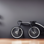 An image showcasing an electric outlet with a sleek, black Surface Colt 604 E-Bike connected to it