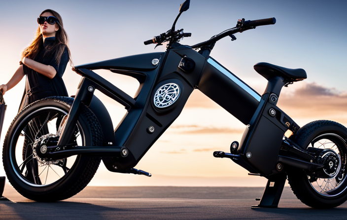 An image showcasing the sleek and powerful Delfast Electric Bike