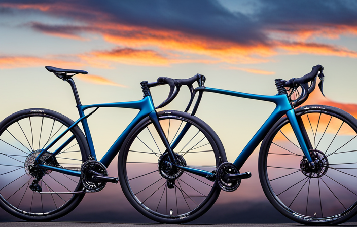 An image showcasing a sleek Kona Aluminum Gravel Bike set against a vibrant background