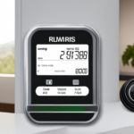 An image showcasing a home's electric meter with a visibly increased reading, indicating the impact of jump bike usage on the monthly electric bill