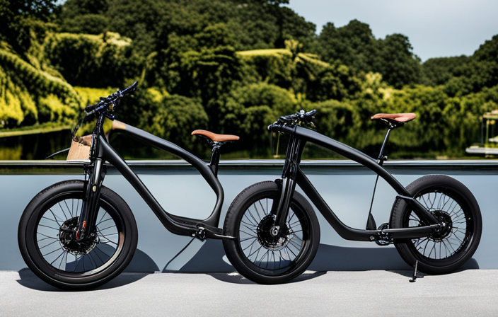 An image showcasing a sleek, high-quality electric bike surrounded by a variety of price tags, ranging from affordable to luxurious, symbolizing the dilemma of determining the ideal cost for a top-notch electric bike