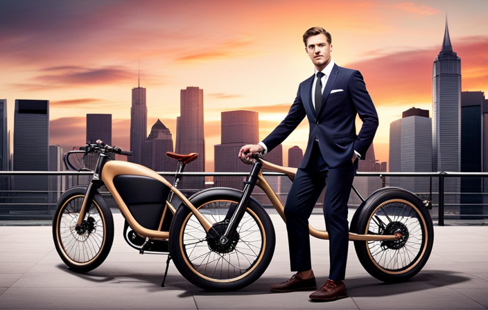 An image showcasing a skilled individual in a well-equipped workshop, passionately assembling and fine-tuning a sleek cruiser electric bike