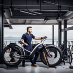 An image capturing the step-by-step conversion of a Bafang electric bike