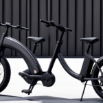An image showcasing a step-by-step guide on folding the Archer Electric Bike
