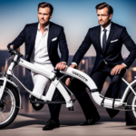 An image that showcases the step-by-step process of folding the Cyclamatic CX2 Folding Electric Bike, capturing each intricate movement, from releasing the latch, folding the frame, adjusting the handlebars, to securing it in its compact form