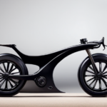 An image showcasing a sleek, lightweight racing bike equipped with wider tires, knobby treads, and reinforced rims