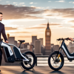 An image showcasing the step-by-step process of assembling an electric bike