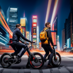 A compelling image capturing the essence of an electric bike's polarity detection process