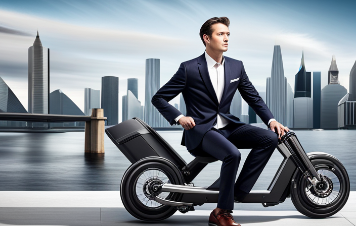 An image showcasing a sturdy, compact car trunk with the spaciousness to effortlessly accommodate the sleek, foldable Pathfinder ST electric bike