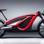 An image showcasing a step-by-step guide on converting a traditional bike into an electric one using a 3D printer