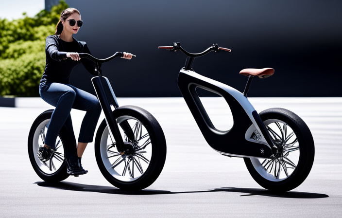An image showcasing a sleek Jetson Electric Bike being effortlessly charged