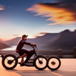 An image capturing the thrilling transformation of a Motiv Electric Bike as its speed limiter is removed