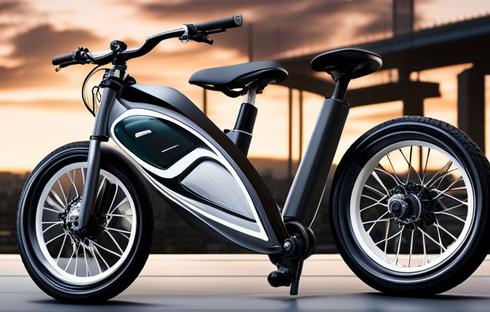 An image that showcases the inner workings of on-board electric bike charging