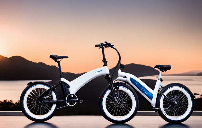 An image showcasing the Wave Electric Bike's sleek frame and advanced gear system