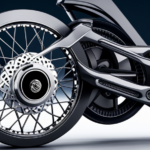 An image that showcases the intricate components of an electric bike motor hub, capturing the metallic gears, magnets, and coils nestled within a durable and robust casing, highlighting the craftsmanship behind this innovative technology
