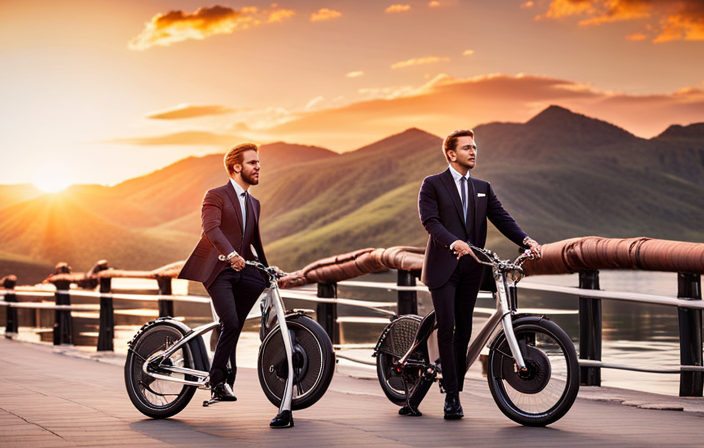 An image showcasing the Sun Ron Electric Bike in all its glory