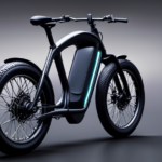 An image that portrays an electric bike submerged in water, with droplets cascading off the sleek frame
