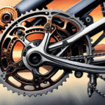 An image that visually explains a bicycle derailleur with intricate details