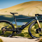 An image capturing the essence of a Gravel Bike UK: A sleek, robust bicycle with wide tires, designed for off-road adventures