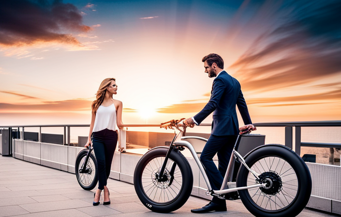 An image showcasing a high-quality electric bike conversion kit