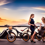 An image showcasing a diverse range of top-rated electric bike kits