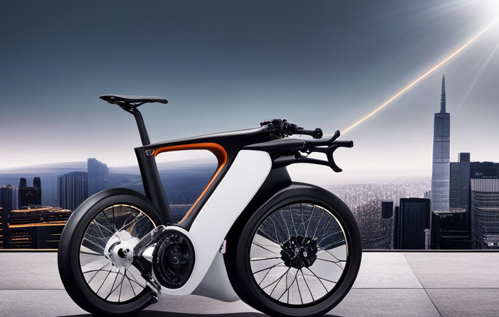 An image showcasing a sleek, road electric bike priced under $2500
