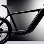 An image capturing the Motiv Electric Bike frame, showcasing its precise dimensions and proportions