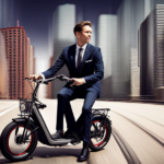 An image showcasing the Razor SX500 Electric Bike with its sleek black frame, vibrant red accents, and bold branding