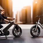 An image featuring a sleek electric bike with a powerful 750W motor