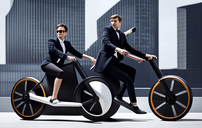 An image showcasing the sleek, modern design of the C1 Electric Bike
