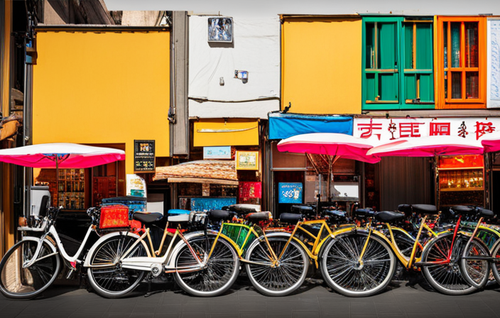 An image showcasing the bustling streets of Beijing, with a vibrant market setting