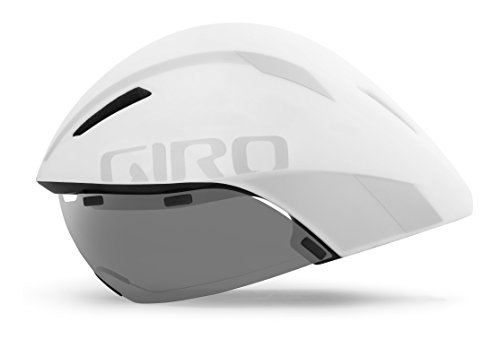 Giro Aerohead MIPS Adult Road Cycling Helmet - Matte White/Silver, Medium (55-59 cm)
