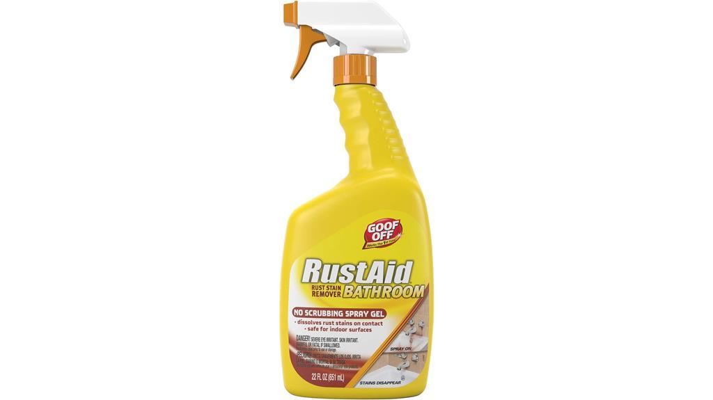 bathroom rust stain remover