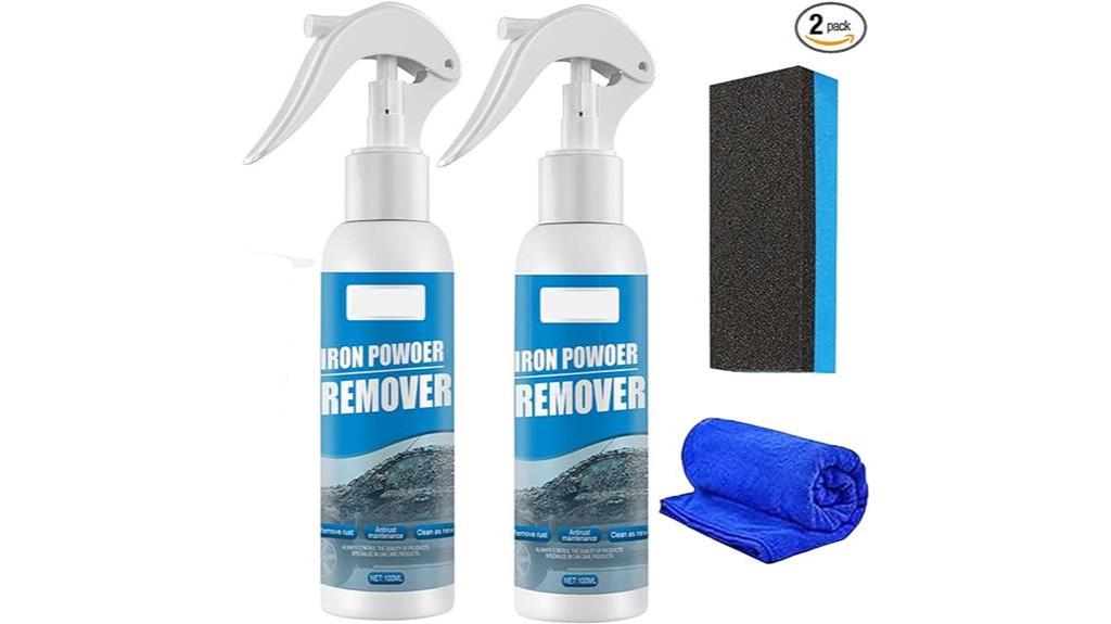 car rust remover spray